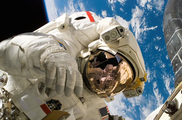 astronauts developing a urine to water making strategy