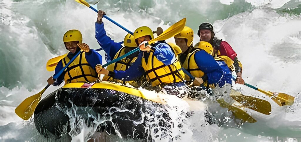 Water adventures in India- Rafting